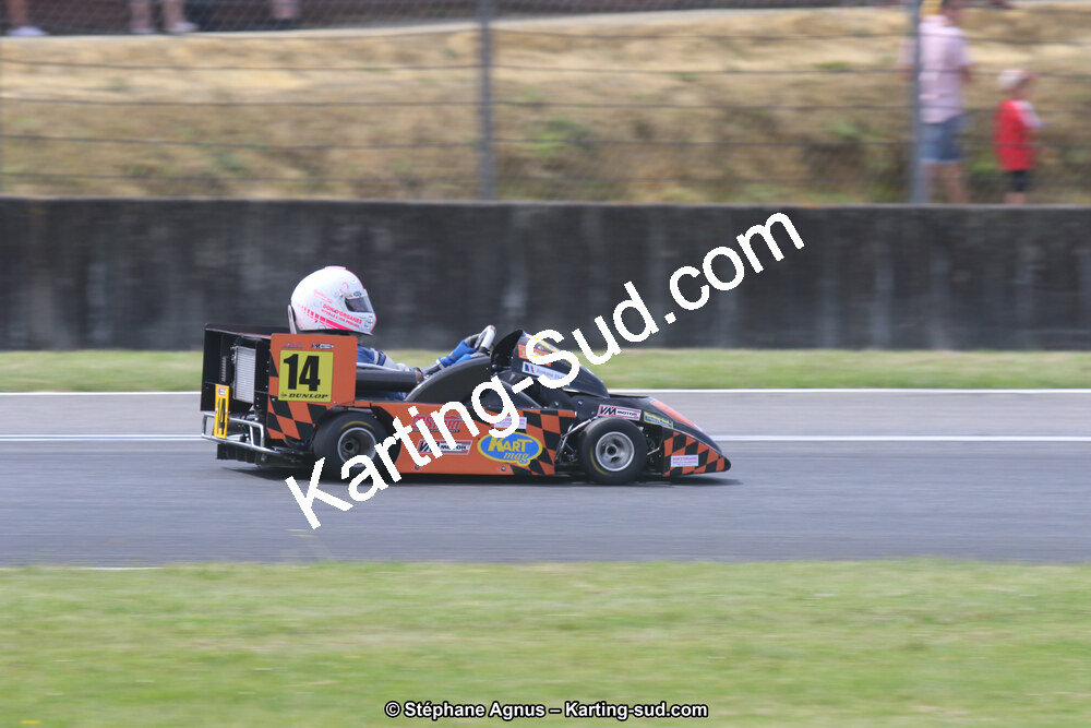 Romane DIDIER — 23/06/2019 : 2ème manche du Championnat de France Superkart et Grand Prix Camion à Nogaro (Photos Stéphane Agnus) 2019 — karting
