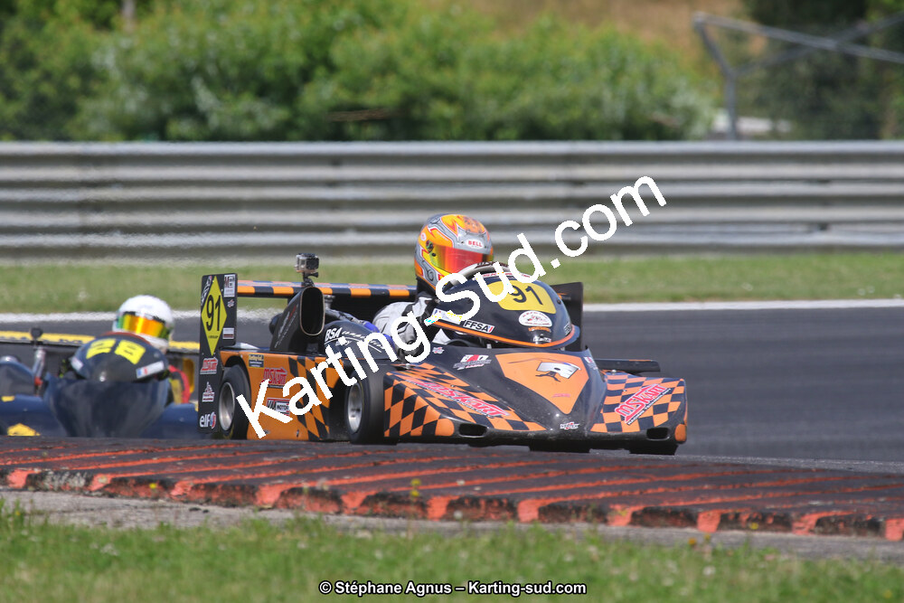 Johann LAMALLE — 23/06/2019 : 2ème manche du Championnat de France Superkart et Grand Prix Camion à Nogaro (Photos Stéphane Agnus) 2019 — karting