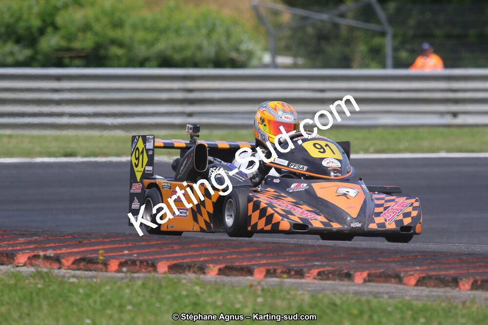 Johann LAMALLE — 23/06/2019 : 2ème manche du Championnat de France Superkart et Grand Prix Camion à Nogaro (Photos Stéphane Agnus) 2019 — karting