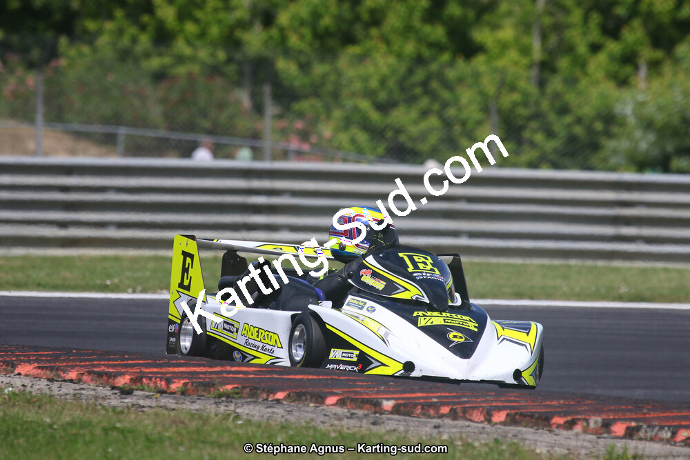 Peter ELKMANN — 23/06/2019 : 2ème manche du Championnat de France Superkart et Grand Prix Camion à Nogaro (Photos Stéphane Agnus) 2019 — karting