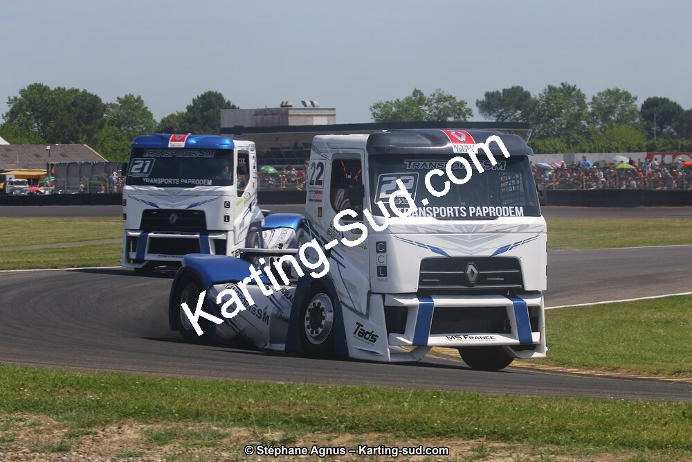 23/06/2019 : 2ème manche du Championnat de France Superkart et Grand Prix Camion à Nogaro (Photos Stéphane Agnus) 2019 — karting