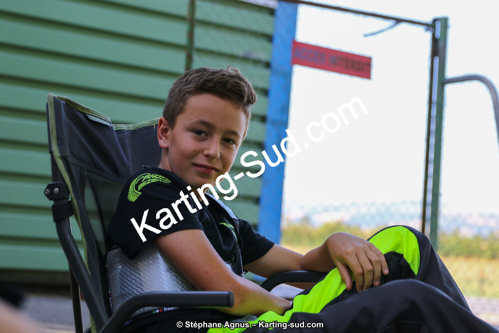 Quentin PAGES — 30/06/2019 : Challenge Jean-Claude Sanchez à Belmont sur Rance (Photos Stéphane Agnus) 2019 — karting