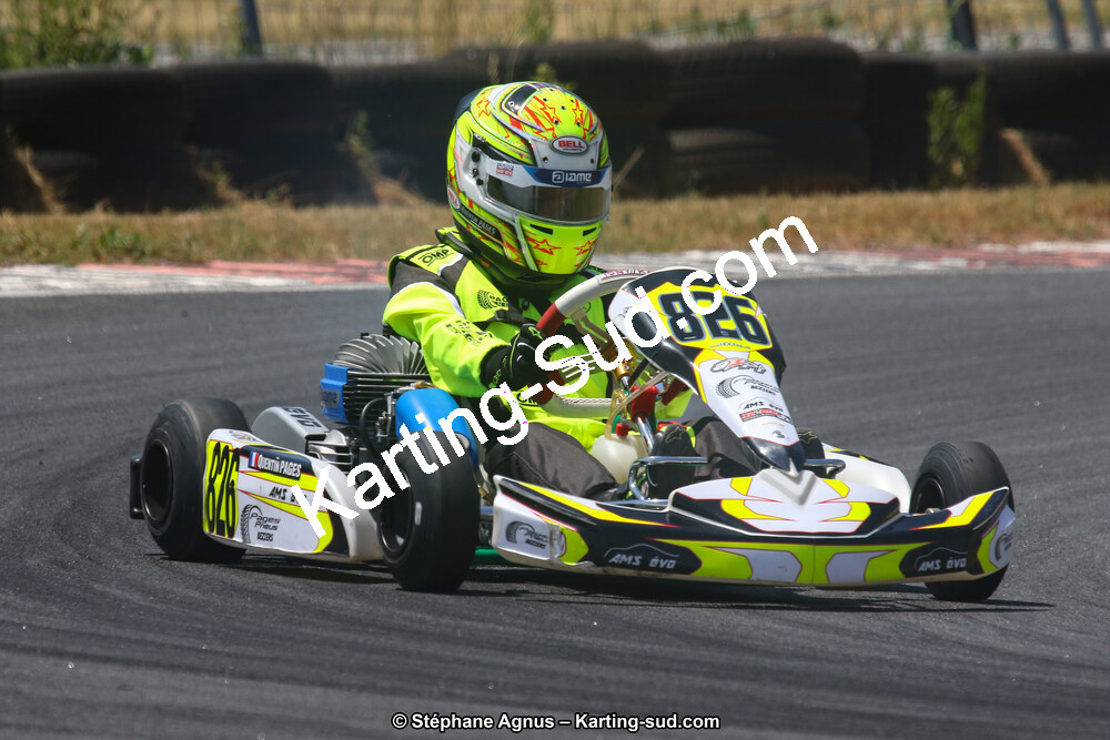 Quentin PAGES — 30/06/2019 : Challenge Jean-Claude Sanchez à Belmont sur Rance (Photos Stéphane Agnus) 2019 — karting
