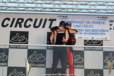 02 & 03/11/2019 : 3ème manche du Championnat de France KZ Long Circuit et Trophée TTI Carbone à Lédenon (Photos Stéphane Agnus) 2019 — karting