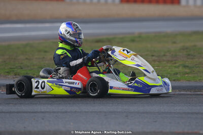 02 & 03/11/2019 : 3ème manche du Championnat de France KZ Long Circuit et Trophée TTI Carbone à Lédenon (Photos Stéphane Agnus) 2019 — karting