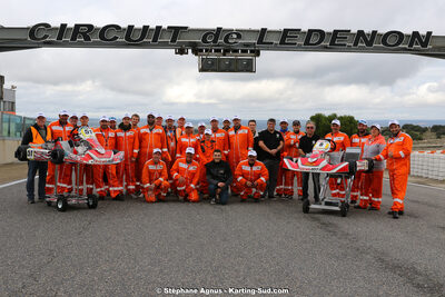 02 & 03/11/2019 : 3ème manche du Championnat de France KZ Long Circuit et Trophée TTI Carbone à Lédenon (Photos Stéphane Agnus) 2019 — karting