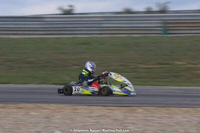 02 & 03/11/2019 : 3ème manche du Championnat de France KZ Long Circuit et Trophée TTI Carbone à Lédenon (Photos Stéphane Agnus) 2019 — karting