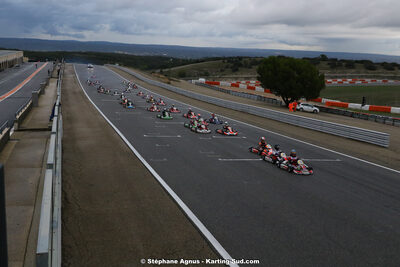 02 & 03/11/2019 : 3ème manche du Championnat de France KZ Long Circuit et Trophée TTI Carbone à Lédenon (Photos Stéphane Agnus) 2019 — karting
