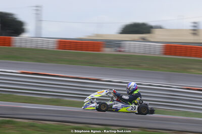 02 & 03/11/2019 : 3ème manche du Championnat de France KZ Long Circuit et Trophée TTI Carbone à Lédenon (Photos Stéphane Agnus) 2019 — karting