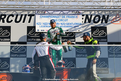 02 & 03/11/2019 : 3ème manche du Championnat de France KZ Long Circuit et Trophée TTI Carbone à Lédenon (Photos Stéphane Agnus) 2019 — karting