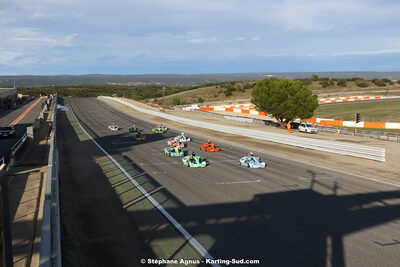 02 & 03/11/2019 : 3ème manche du Championnat de France KZ Long Circuit et Trophée TTI Carbone à Lédenon (Photos Stéphane Agnus) 2019 — karting
