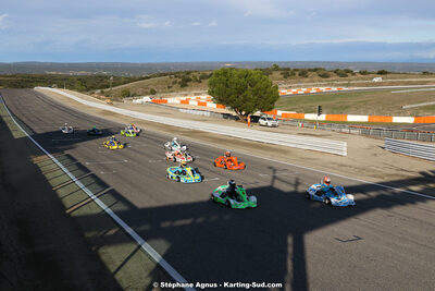 02 & 03/11/2019 : 3ème manche du Championnat de France KZ Long Circuit et Trophée TTI Carbone à Lédenon (Photos Stéphane Agnus) 2019 — karting