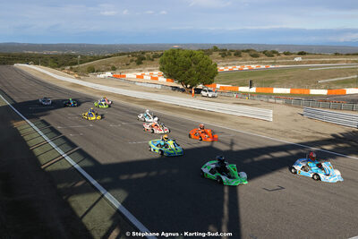 02 & 03/11/2019 : 3ème manche du Championnat de France KZ Long Circuit et Trophée TTI Carbone à Lédenon (Photos Stéphane Agnus) 2019 — karting