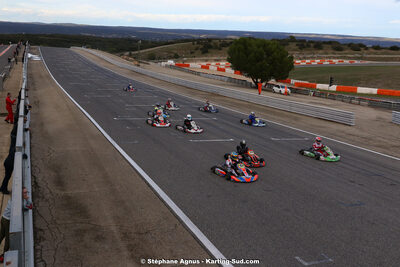 02 & 03/11/2019 : 3ème manche du Championnat de France KZ Long Circuit et Trophée TTI Carbone à Lédenon (Photos Stéphane Agnus) 2019 — karting