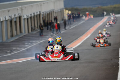 02 & 03/11/2019 : 3ème manche du Championnat de France KZ Long Circuit et Trophée TTI Carbone à Lédenon (Photos Stéphane Agnus) 2019 — karting