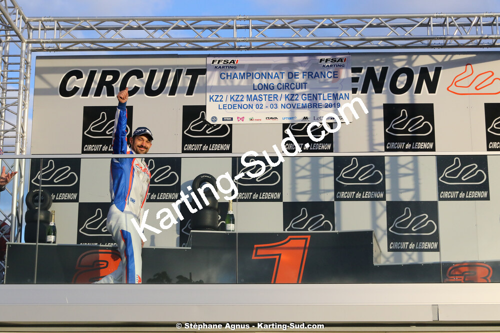 02 & 03/11/2019 : 3ème manche du Championnat de France KZ Long Circuit et Trophée TTI Carbone à Lédenon (Photos Stéphane Agnus) 2019 — karting
