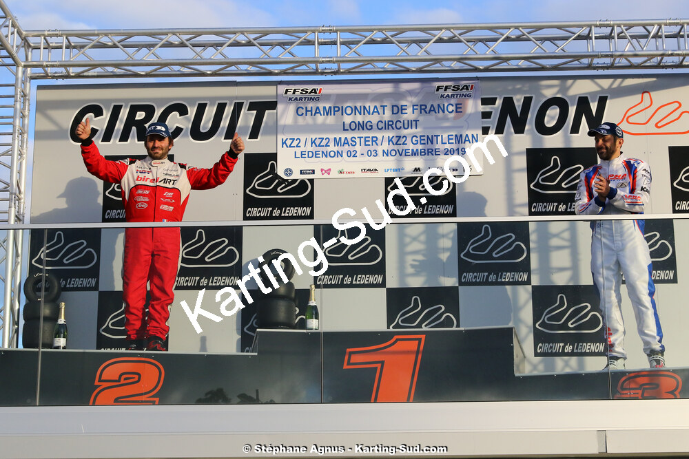 02 & 03/11/2019 : 3ème manche du Championnat de France KZ Long Circuit et Trophée TTI Carbone à Lédenon (Photos Stéphane Agnus) 2019 — karting