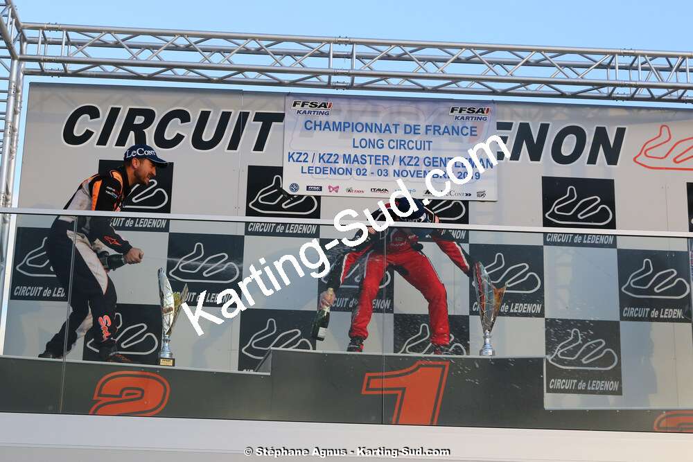02 & 03/11/2019 : 3ème manche du Championnat de France KZ Long Circuit et Trophée TTI Carbone à Lédenon (Photos Stéphane Agnus) 2019 — karting