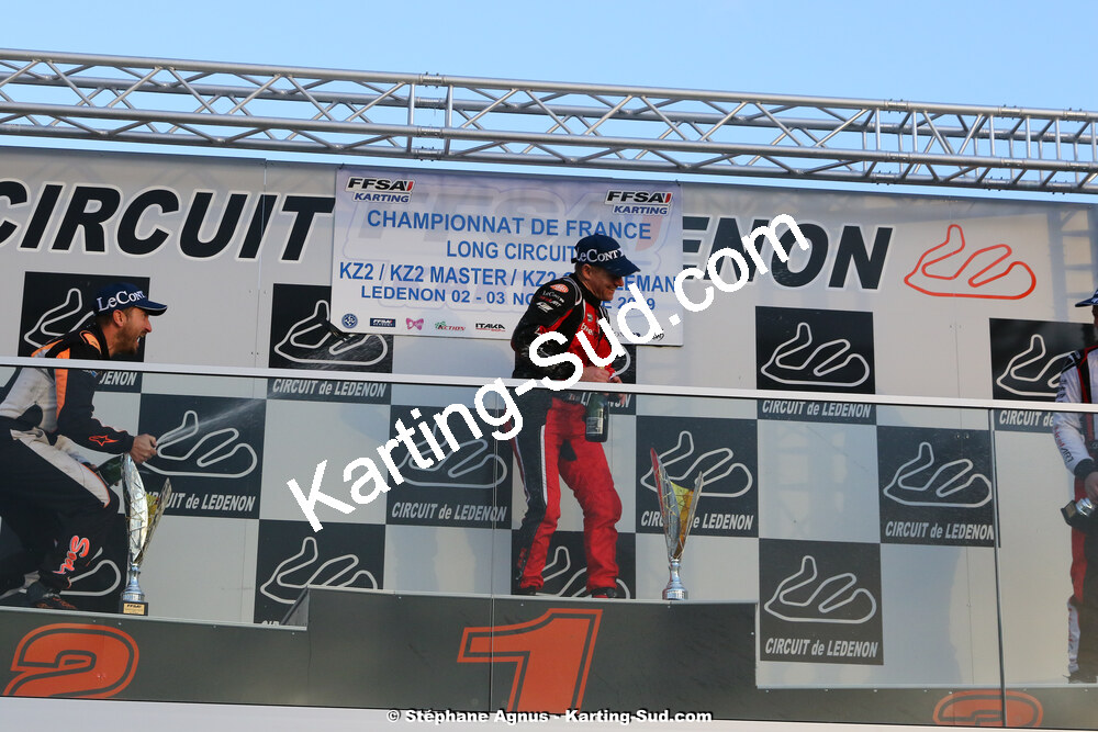 02 & 03/11/2019 : 3ème manche du Championnat de France KZ Long Circuit et Trophée TTI Carbone à Lédenon (Photos Stéphane Agnus) 2019 — karting