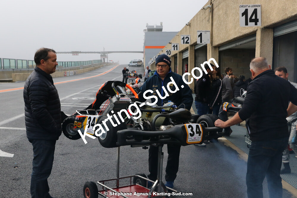 02 & 03/11/2019 : 3ème manche du Championnat de France KZ Long Circuit et Trophée TTI Carbone à Lédenon (Photos Stéphane Agnus) 2019 — karting