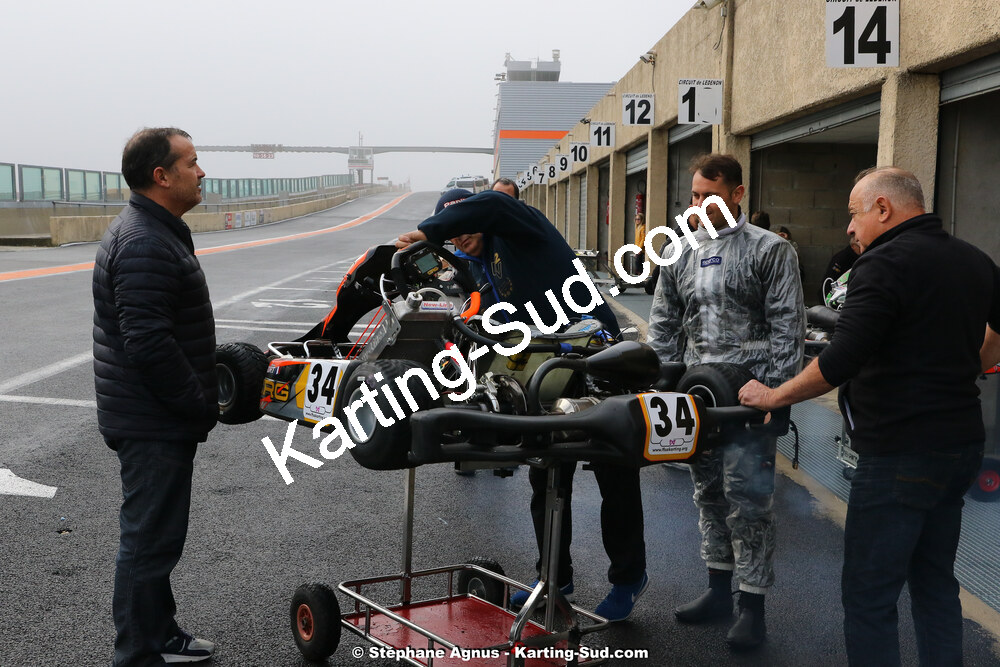 02 & 03/11/2019 : 3ème manche du Championnat de France KZ Long Circuit et Trophée TTI Carbone à Lédenon (Photos Stéphane Agnus) 2019 — karting