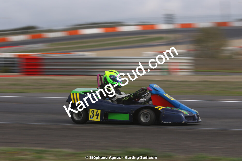 02 & 03/11/2019 : 3ème manche du Championnat de France KZ Long Circuit et Trophée TTI Carbone à Lédenon (Photos Stéphane Agnus) 2019 — karting