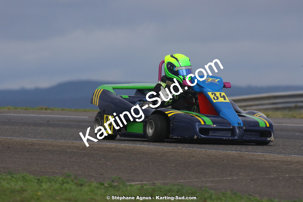 02 & 03/11/2019 : 3ème manche du Championnat de France KZ Long Circuit et Trophée TTI Carbone à Lédenon (Photos Stéphane Agnus) 2019 — karting