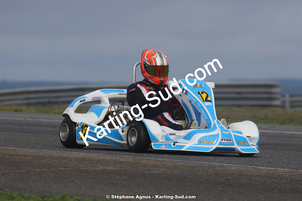 02 & 03/11/2019 : 3ème manche du Championnat de France KZ Long Circuit et Trophée TTI Carbone à Lédenon (Photos Stéphane Agnus) 2019 — karting