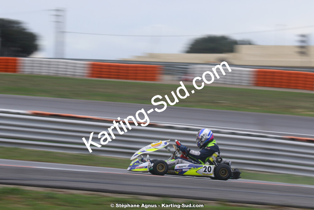 02 & 03/11/2019 : 3ème manche du Championnat de France KZ Long Circuit et Trophée TTI Carbone à Lédenon (Photos Stéphane Agnus) 2019 — karting