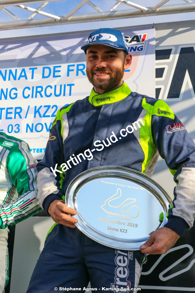 02 & 03/11/2019 : 3ème manche du Championnat de France KZ Long Circuit et Trophée TTI Carbone à Lédenon (Photos Stéphane Agnus) 2019 — karting