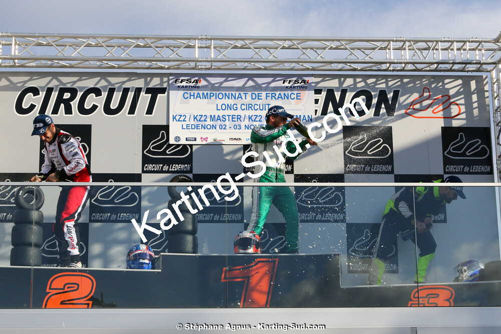 02 & 03/11/2019 : 3ème manche du Championnat de France KZ Long Circuit et Trophée TTI Carbone à Lédenon (Photos Stéphane Agnus) 2019 — karting