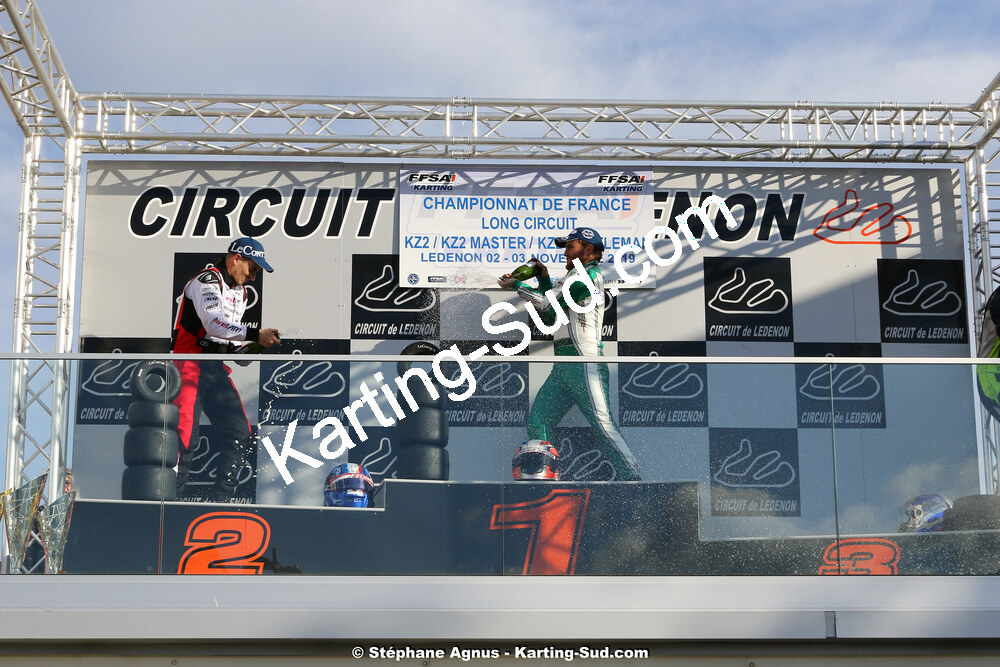02 & 03/11/2019 : 3ème manche du Championnat de France KZ Long Circuit et Trophée TTI Carbone à Lédenon (Photos Stéphane Agnus) 2019 — karting