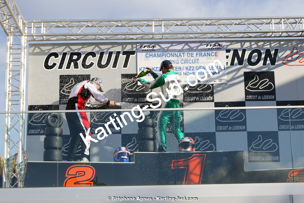 02 & 03/11/2019 : 3ème manche du Championnat de France KZ Long Circuit et Trophée TTI Carbone à Lédenon (Photos Stéphane Agnus) 2019 — karting