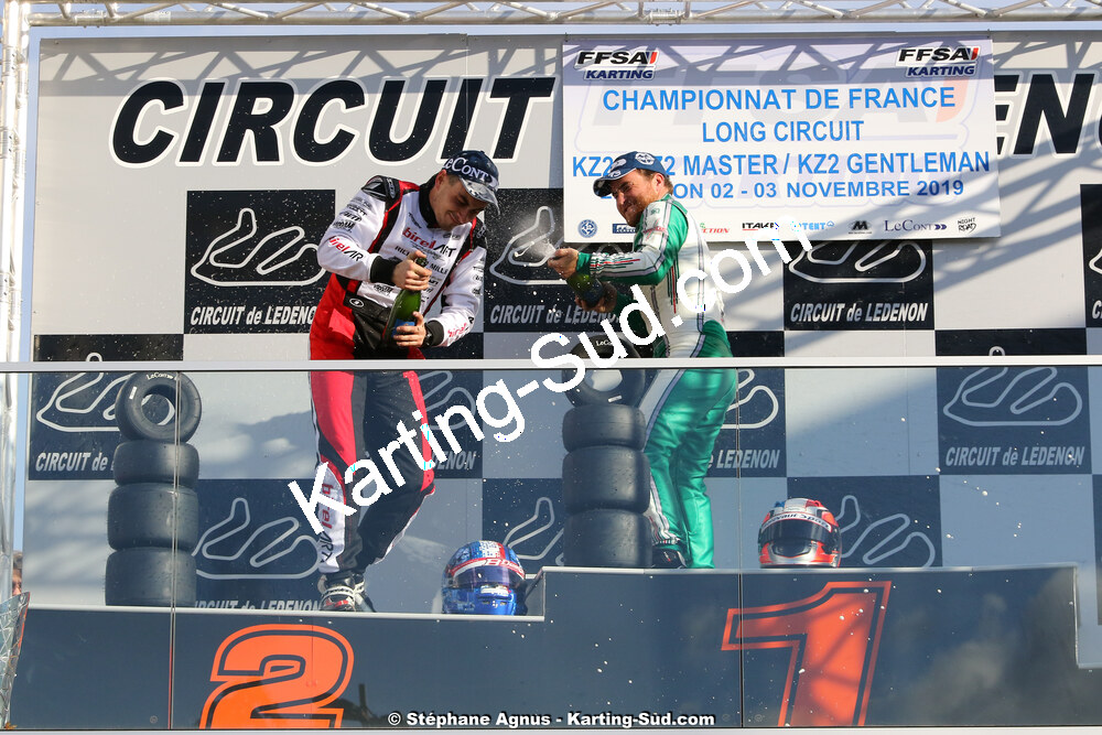 02 & 03/11/2019 : 3ème manche du Championnat de France KZ Long Circuit et Trophée TTI Carbone à Lédenon (Photos Stéphane Agnus) 2019 — karting