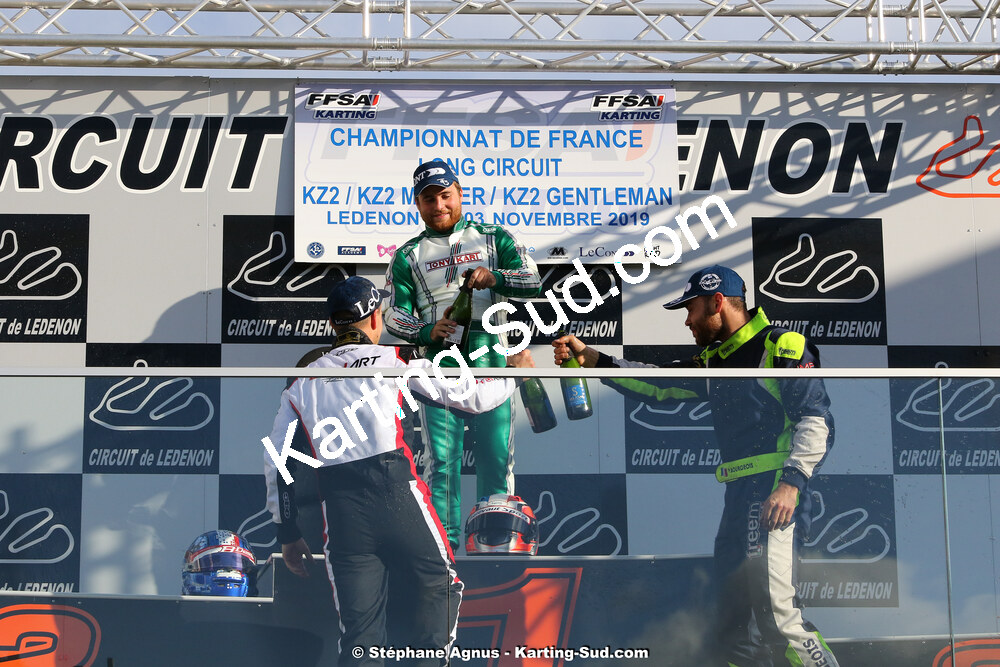 02 & 03/11/2019 : 3ème manche du Championnat de France KZ Long Circuit et Trophée TTI Carbone à Lédenon (Photos Stéphane Agnus) 2019 — karting