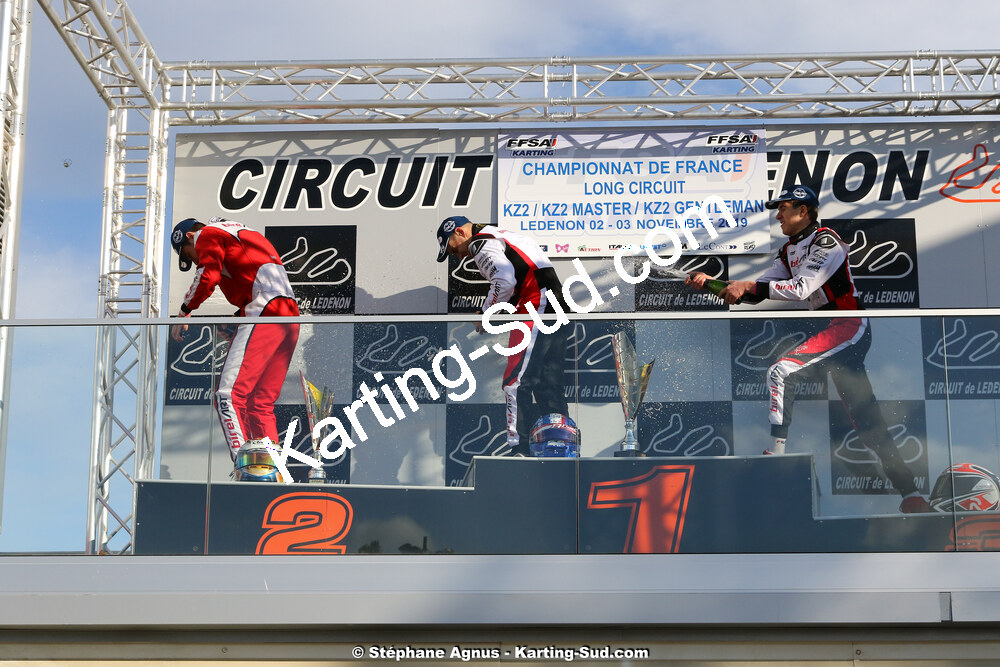 02 & 03/11/2019 : 3ème manche du Championnat de France KZ Long Circuit et Trophée TTI Carbone à Lédenon (Photos Stéphane Agnus) 2019 — karting
