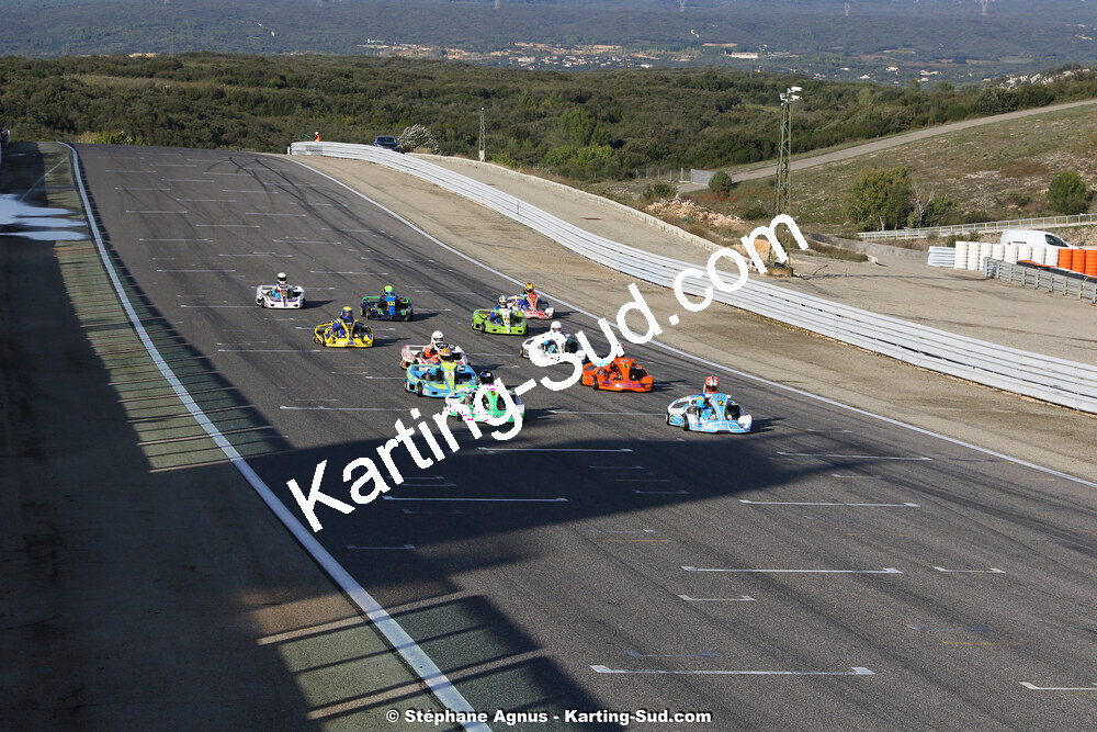 02 & 03/11/2019 : 3ème manche du Championnat de France KZ Long Circuit et Trophée TTI Carbone à Lédenon (Photos Stéphane Agnus) 2019 — karting