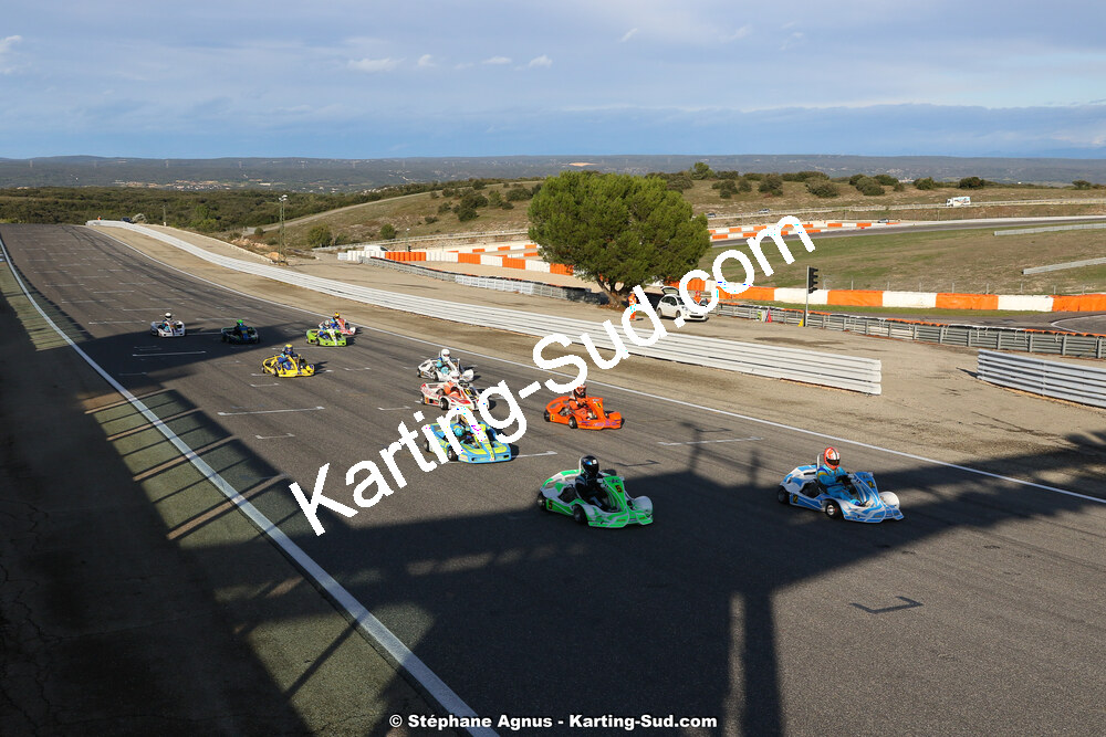 02 & 03/11/2019 : 3ème manche du Championnat de France KZ Long Circuit et Trophée TTI Carbone à Lédenon (Photos Stéphane Agnus) 2019 — karting