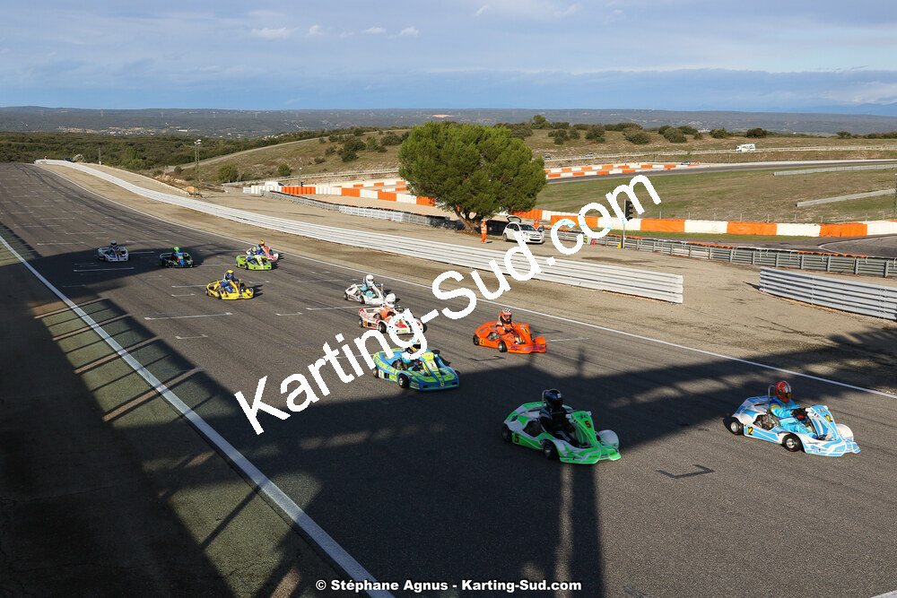 02 & 03/11/2019 : 3ème manche du Championnat de France KZ Long Circuit et Trophée TTI Carbone à Lédenon (Photos Stéphane Agnus) 2019 — karting
