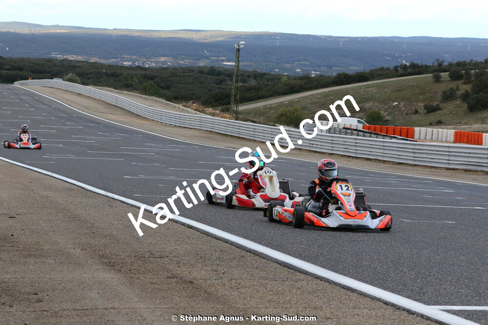 02 & 03/11/2019 : 3ème manche du Championnat de France KZ Long Circuit et Trophée TTI Carbone à Lédenon (Photos Stéphane Agnus) 2019 — karting