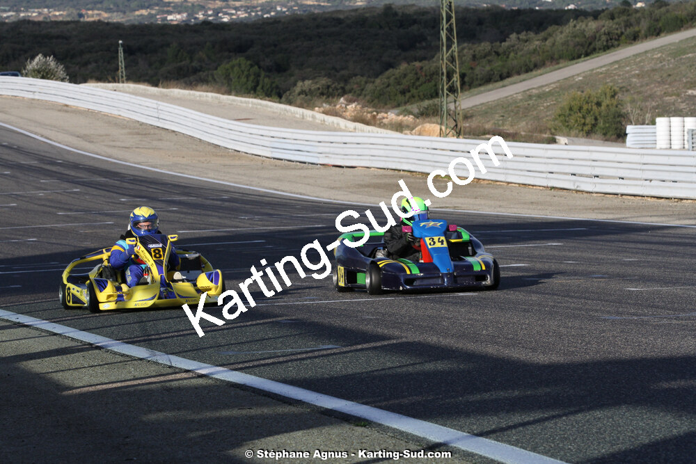 02 & 03/11/2019 : 3ème manche du Championnat de France KZ Long Circuit et Trophée TTI Carbone à Lédenon (Photos Stéphane Agnus) 2019 — karting