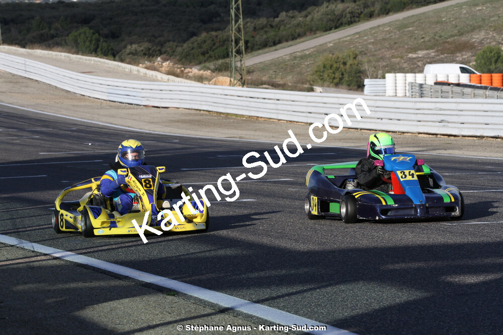 02 & 03/11/2019 : 3ème manche du Championnat de France KZ Long Circuit et Trophée TTI Carbone à Lédenon (Photos Stéphane Agnus) 2019 — karting