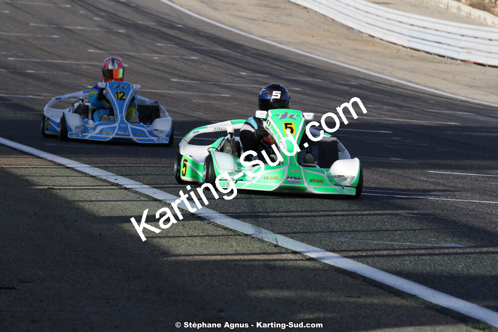 02 & 03/11/2019 : 3ème manche du Championnat de France KZ Long Circuit et Trophée TTI Carbone à Lédenon (Photos Stéphane Agnus) 2019 — karting