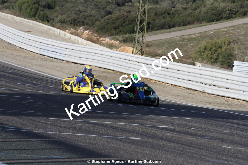 02 & 03/11/2019 : 3ème manche du Championnat de France KZ Long Circuit et Trophée TTI Carbone à Lédenon (Photos Stéphane Agnus) 2019 — karting