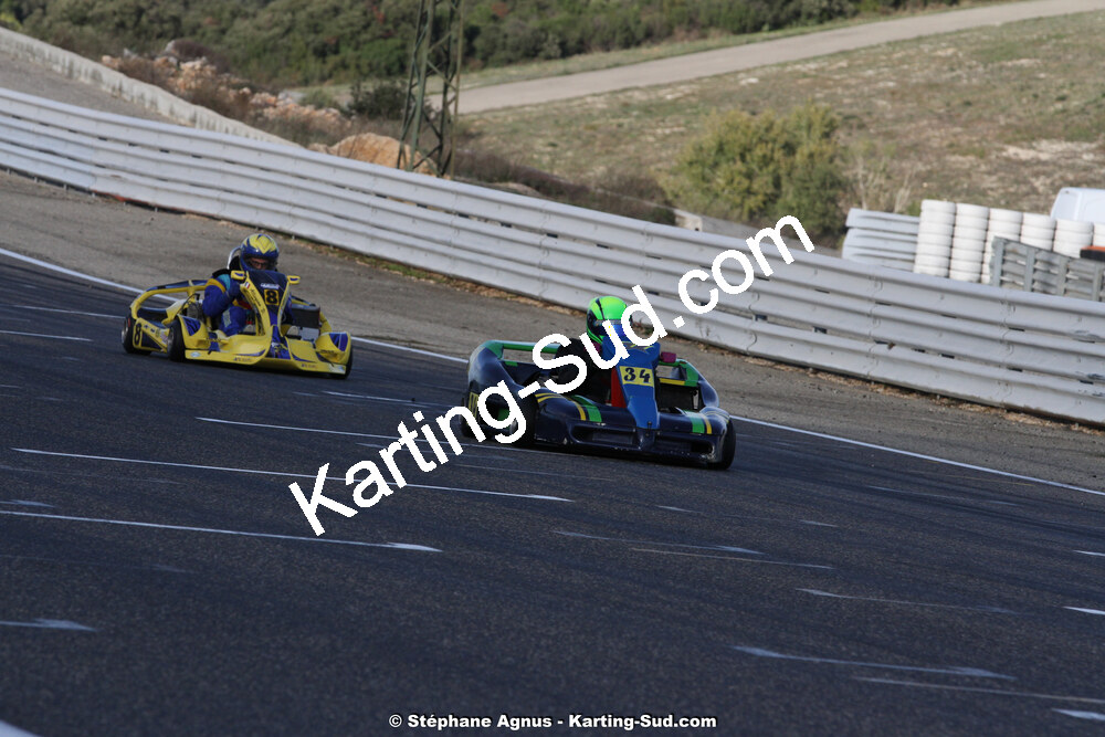 02 & 03/11/2019 : 3ème manche du Championnat de France KZ Long Circuit et Trophée TTI Carbone à Lédenon (Photos Stéphane Agnus) 2019 — karting