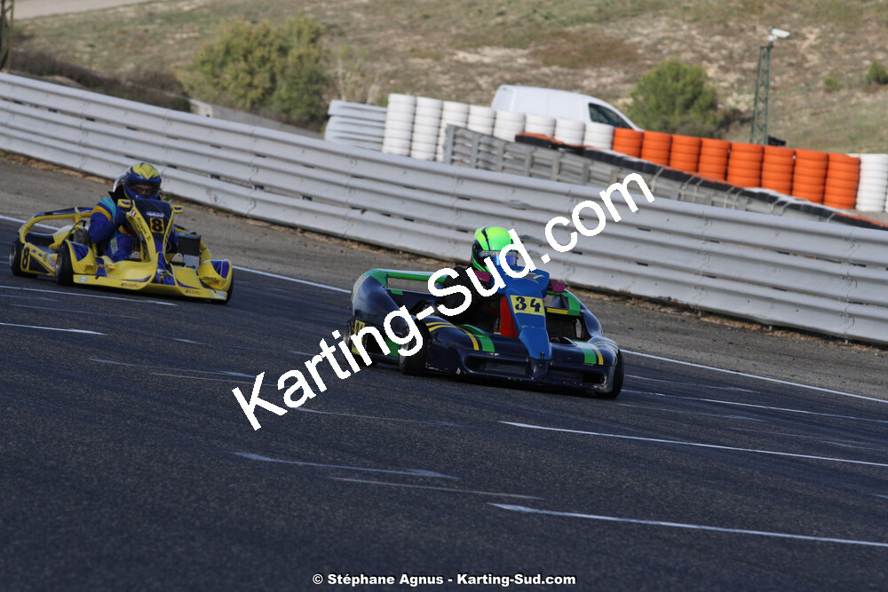 02 & 03/11/2019 : 3ème manche du Championnat de France KZ Long Circuit et Trophée TTI Carbone à Lédenon (Photos Stéphane Agnus) 2019 — karting