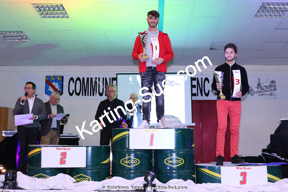 Steven SERVANT — 08/12/2019 : Remise des Prix du Championnat du Sud et des Championnats de Ligues Occitanie Pyrénées et Occitanie Méditerranée (Photos Stéphane Agnus) 2019 — karting
