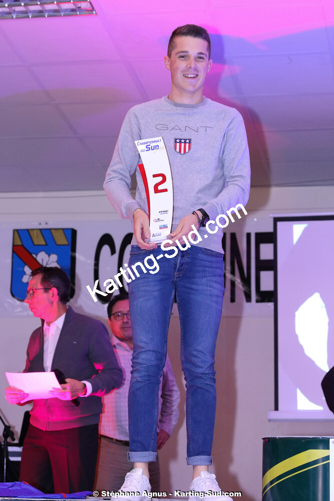 Pierre LOUBERE — 08/12/2019 : Remise des Prix du Championnat du Sud et des Championnats de Ligues Occitanie Pyrénées et Occitanie Méditerranée (Photos Stéphane Agnus) 2019 — karting
