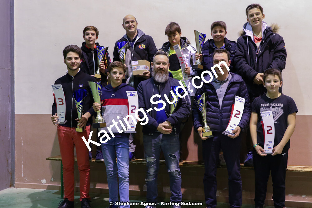 08/12/2019 : Remise des Prix du Championnat du Sud et des Championnats de Ligues Occitanie Pyrénées et Occitanie Méditerranée (Photos Stéphane Agnus) 2019 — karting