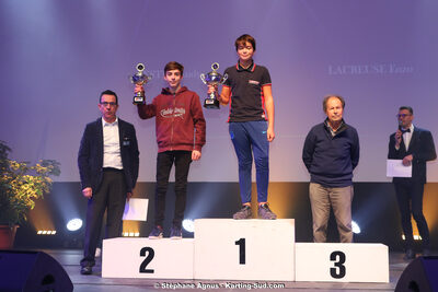 Andy ESTRE, Enzo LACREUSE, Jean VEYRIES et 1 autre — 12/01/2020 : Remise des Prix 2019 du Comité Automobile Occitanie Pyrénées (photos Stéphane Agnus) 2020 — karting
